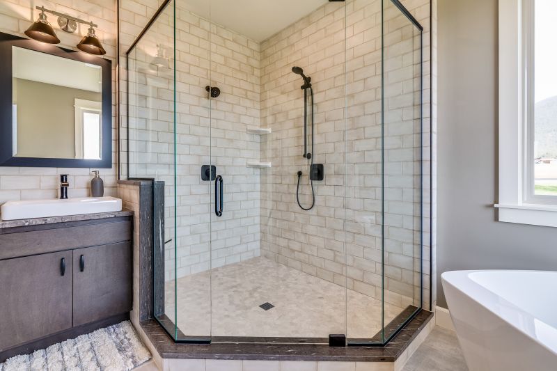 Completed Bathroom Showers